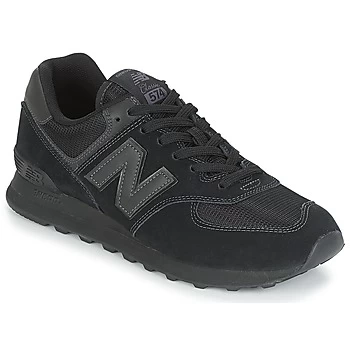 Image of New Balance ML574 mens Shoes Trainers in Black,10.5,8.5,11.5,10,11,12.5