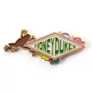 Image of Harry Potter Honeyduke Logo Pin Badge