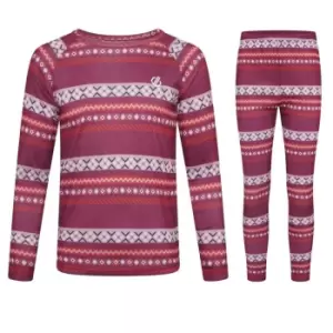 Image of Dare 2b Kids Amaze Base Layer Set - Beetrt/PwdrP