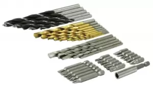 Image of Rolson 38pc Drill & Bit Set