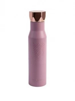 Image of Ted Baker Water Bottle Hexagonal Lid - Dusky Pink 750Ml