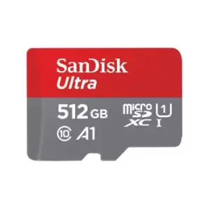 Image of SanDisk Ultra microSD 512GB MicroSDXC UHS-I Class 10