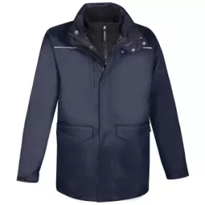 Image of Stormtech Mens Vortex HD 3-in-1 System Parka (L) (Navy Blue)
