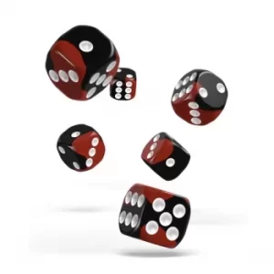 Image of Oakie Doakie Dice D6 Glow in the Dark (Lava)