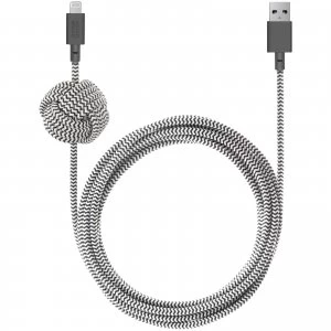 Image of Native Union Night Cable - Zebra