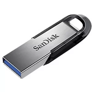 Image of SanDisk USB 3.1 Flash Drive Ultra Flair 64GB Black, Silver