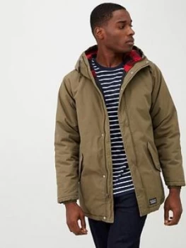 Image of Levis Padded Parka Jacket - Olive Night