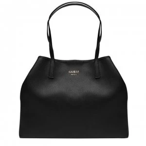 Image of Guess Vikky Large Tote Bag - Black