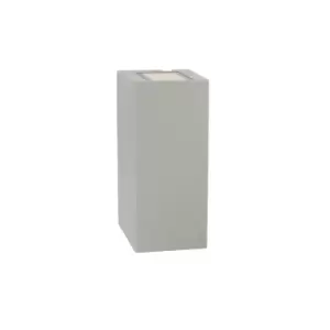 Image of Lillehammer Integrated LED Outdoor 2 Light Up, Down Wall Light Aluminium , IP54