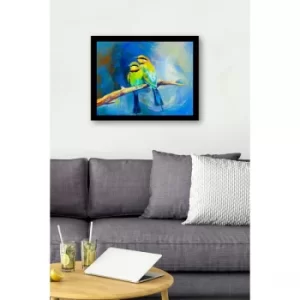 Image of SC0596 Multicolor Decorative Framed MDF Painting