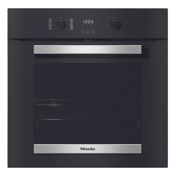 Image of Miele Single Built In Electric Oven - Black H27661BP Black