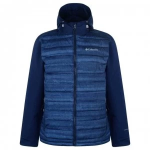 Image of Columbia Hybrid Fleece Jacket - Collegiate Navy