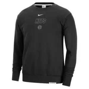Image of Nike Bulls Standard Issue Mens Nike Dri-FIT NBA Sweatshirt - Black