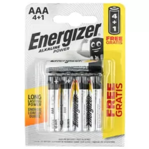 Image of Energizer - Alkaline Power Battery - aaa (5 Pack)