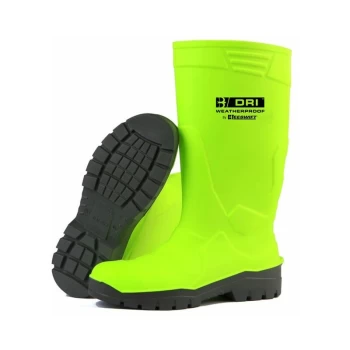 Image of FULL SAFETY FLUORO WELLINGTON BOOT S/Y 08/42 (Pair) - B-dri Footwear