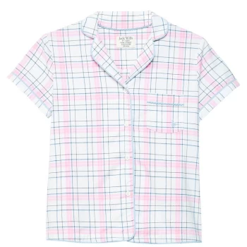 Image of Jack Wills Shrewsbury Pyjama Revere Shirt - Pink