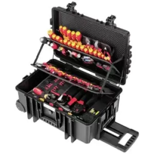 Image of Wiha XXL II 42069 Electrical contractors, Trades people, Apprentices, Professionals, VDE Tool box (+ tools) 116 Piece (L x W x H) 625 x 440 x 280 mm