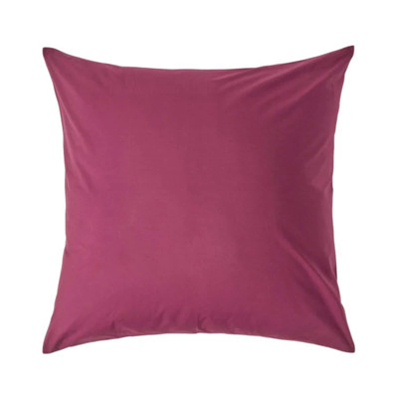 Image of Homescapes Continental Egyptian Cotton Pillowcase 200 TC, 60 x 60cm Plum