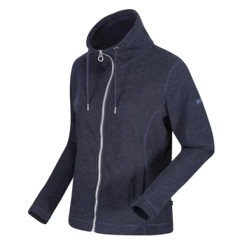 Image of Regatta Zabelle Full Zip Fleece Jacket - Navy Marl