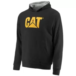 Image of Caterpillar Trademark Lined Hoodie Sweat Shirts Black Large