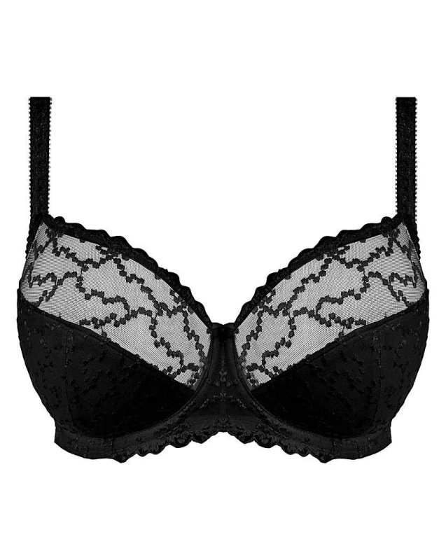 Image of Fantasie Fantasie Ana Full Cup Wired Bra Black - Fantasie - Size: 30D Black Female 30D XS22818