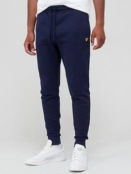 Image of Lyle & Scott Skinny Fit Joggers - Navy, Size S, Men