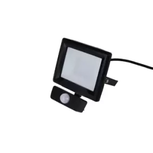 Image of Robus HiLume 10W LED Flood Light with PIR IP65 Black Warm White - RHL1030P-04