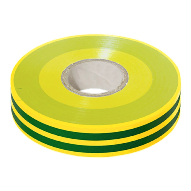 Image of Cablenet CNL PVC Tape 19MM X 33M Gn/Yw