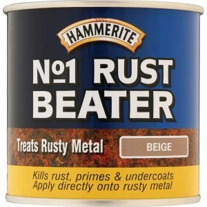 Image of Hammerite No. 1 Rustbeater Beige 250ml