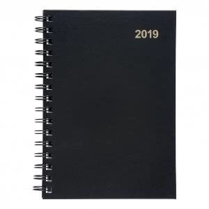 Image of Office 2019 Wirobound Diary Week to View A5 941204