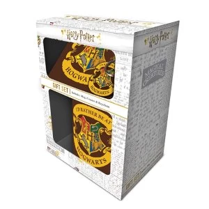 Image of Harry Potter - Rather be at Hogwarts Mug, Coaster and Keychain Set