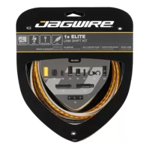 Image of Jagwire 1x Elite Link Shift Cable Kit Gold