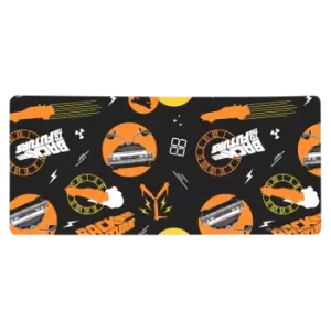 Image of Back To The Future BTTF Icons Gaming Mouse Mat - Large