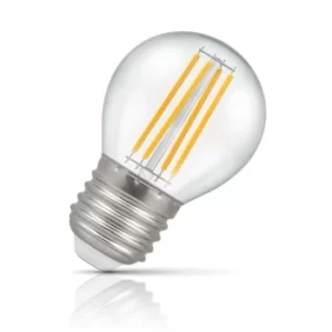 Image of Crompton Golfball LED Light Bulb E27 6.5W (60W Eqv) Warm White Filament
