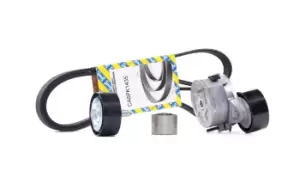 Image of SNR V-ribbed belt set FIAT,PEUGEOT,CITROEN KA866.00 4891505AB,1613837880,1613840080 1613845780,1633986380,5750EX,5750EY,5750VF,5750Z9,575146,575162