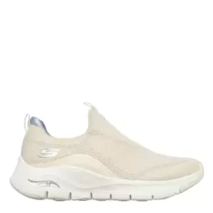 Image of Skechers Arch Fit Trainers Womens - White