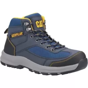 Image of Caterpillar Mens Elmore Safety Boots (9 UK) (Navy/Grey) - Navy/Grey