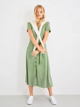 Image of White Stuff Simple Life Dress - Green