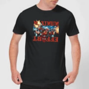 Image of Marvel Deadpool Maximum Effort T-Shirt - Black