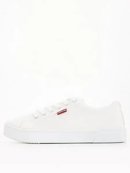 Image of Levis Brilliant White - White Malibu Beach Sneakers White Female 8 206984UK