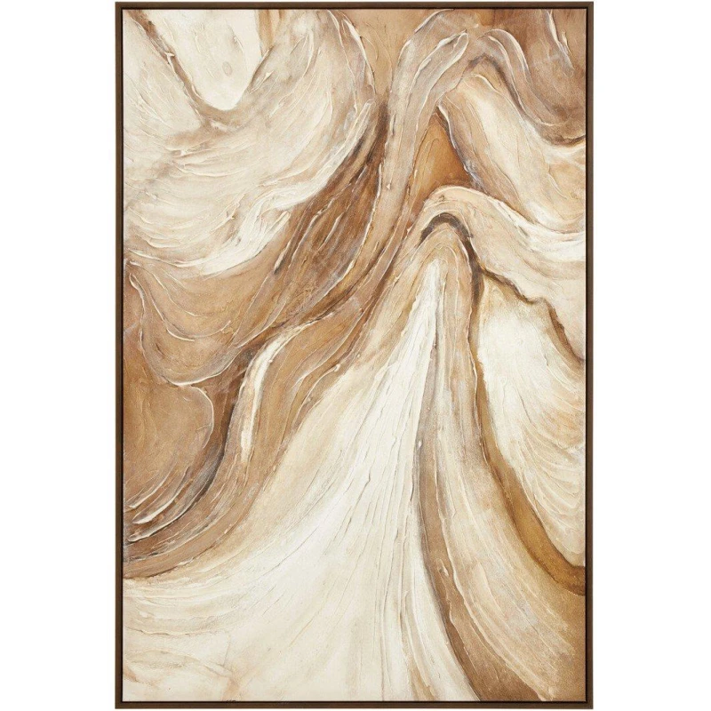 Image of Fifty Five South Astratto Neutral Abstract Textured Wall Art Multi unisex One Size