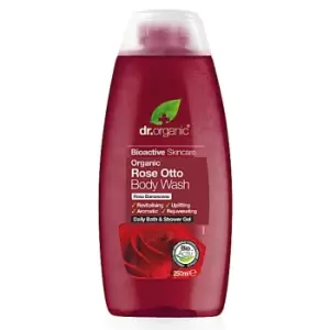Image of Dr Organic Rose Body Wash250ml