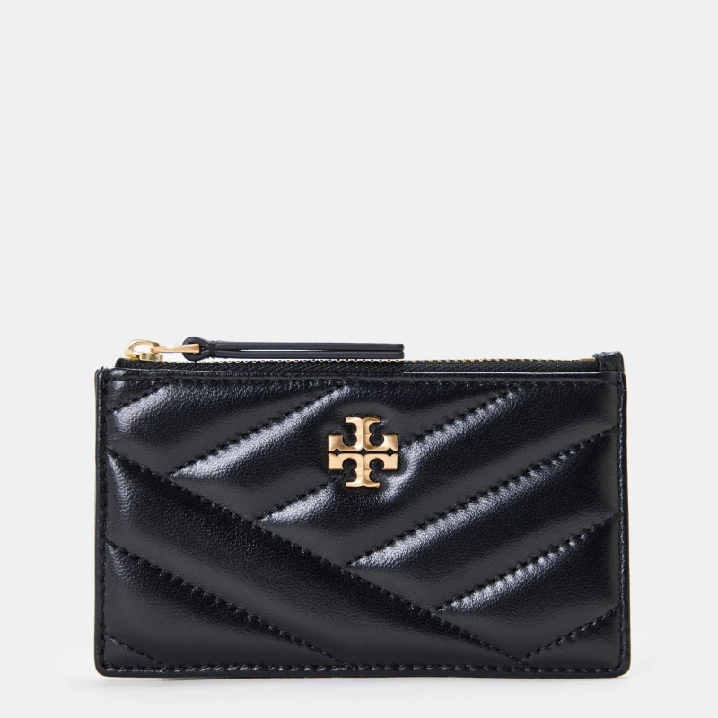 Image of Tory Burch Kira Chevron Zip Card Case