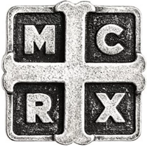 Image of My Chemical Romance Cross Pin Badge