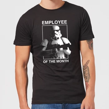 Image of Star Wars Employee Of The Month Mens T-Shirt - Black - 5XL
