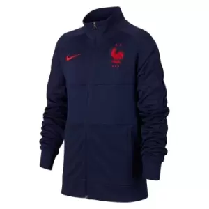 Image of 2020-2021 France Nike Anthem Jacket (Navy) - Kids
