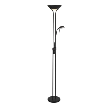 Image of LED Mother & Child Floor Lamp Matt Black 3000K