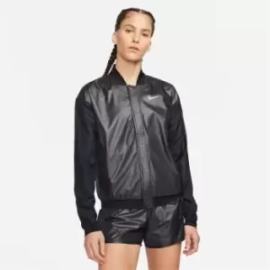Image of Nike Swoosh Run Jacket Womens - Black