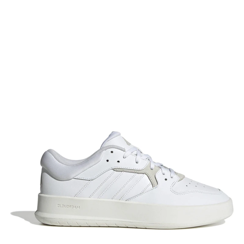 Image of adidas Court 24 Shoes Mens - White White 10