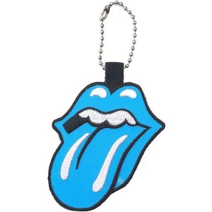 Image of The Rolling Stones - Classic Tongue Keychain - Blue